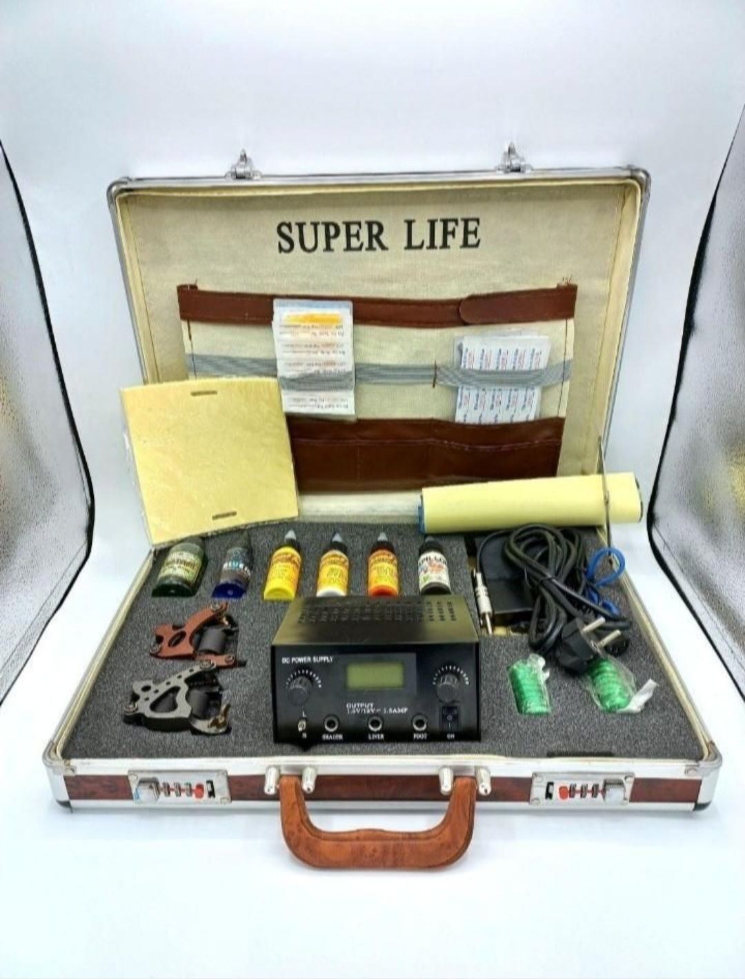 دستگاه تاتو دو گان حرفه ای پک کامل