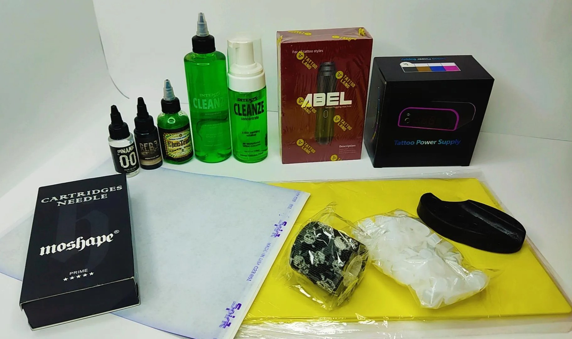 پک کامل دستگاه تتو آبل اصلی تتولند با ترانس LED